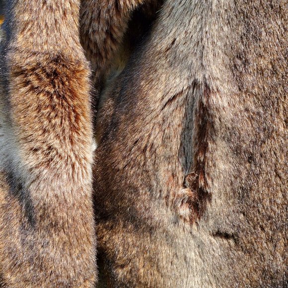 Hugo Buscati Hooded Faux Fur Coat - Picture 12 of 16